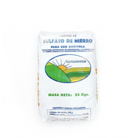 Alcaparrosa-Sulfato de Hierro 25 Kg