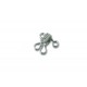 Corchete Metal Presilla Waldes